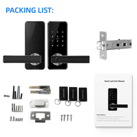 Serrure de porte intelligente électrique numérique Wifi avec application, télécommande, Liliwise TThotel Locks
