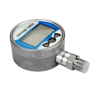 0.2% FS manomètre de pression d'eau hydraulique de haute précision Axial 0-100Mpa manomètre de pression de carburant d'huile numérique sans fil