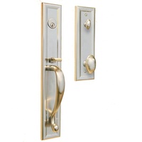 Cerradura de Puerta Interior China de Latón, Cerradura de Puerta Principal de Caoba para Dormitorio, Cerradura de Puerta Residencial Universal Silenciosa