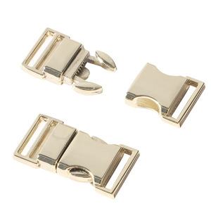 Hebilla de Liberación Lateral de Metal de 10 mm Dorada, Accesorios Duraderos para Bolsos - Product Image 4