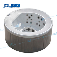 JOYEE-Spa à débordement pour 6 personnes, spa extérieur, filtre à sable acrylique, hydromassage, hydrothérapie, piscine, hôtel