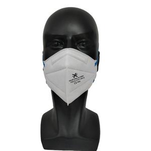 XPRO masker debu FFP1, <span class=keywords><strong>Respirator</strong></span> KN95 putih Logo kustom dengan fitur PPE keamanan - Product Image 3