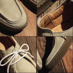 Mocassins en cuir véritable pour hommes, style Oxford décontracté, imperméables, légers, respirants, résistants à l'usure, à enfiler, pour le bureau - Product Image 5