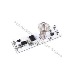 5-24V Multifunctional Cabinet LED Light <b>Touch</b> <b>Switch</b> Dimming Smart <b>Switch</b> Capacitive Sensing Stepless Module - Product Image 2