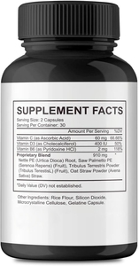 Capsule <span class=keywords><strong>Vita</strong></span> Men Balance Pro Ufficiali, Pillole per il Benessere della Prostata, Formula Naturale per il Supporto Energetico - Product Image 2