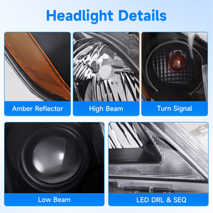 Оптовая продажа светодиодных фар напрямую с завода для Toyota Camry 2007-2009 годов выпуска - Product Image 3