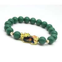 Chanceux chinois Fu Pixiu Bracelet Feng Shui Pixiu Dragon Bracelet à breloques pour hommes