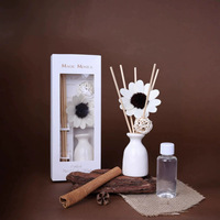 Diffuseur de parfum d'ambiance en céramique 30 ml, ensemble de diffuseurs à bâtonnets pour huiles essentielles, aromathérapie, vente chaude