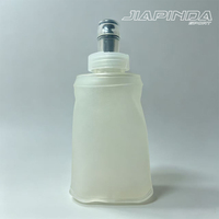 Bouteille d'eau souple pliable en TPU sans BPA, anti-fuite, personnalisable, pour le sport, 150 ml, 200 ml, 250 ml, 500 ml, vente en gros