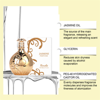 Parfum Jasmin Roxelis 80ml, Parfum Longue Durée, Booste la Confiance et le Charme, Parfum de Luxe pour Femme, Vente en Gros Chine