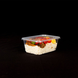 Hộp Đựng Có Thể Xếp Chồng Lên Nhau Chuẩn Bị Bữa Ăn Dùng Một Lần Bằng Nhựa An Toàn Cho Lò Vi Sóng Kín Khí 750Ml Hộp Đựng Thức Ăn Có Thể Tái Sử Dụng Có Nắp Đậy - Product Image 5