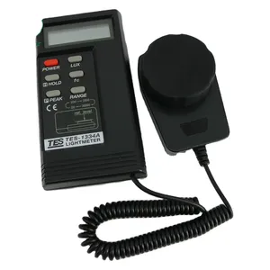 Luxmètre numérique <span class=keywords><strong>TES</strong></span>-1334A, résolution 0,01 Lux, affichage LCD 3 à 12 chiffres, environ. Fréquence d'échantillonnage de 2 fois/secondes - Product Image 1