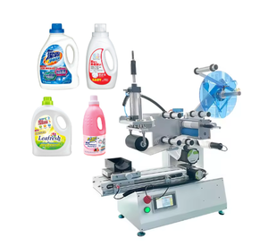 <b>Label</b> <b>Applicator</b> Square Plastic Bottle Cans Stickers Desktop Flat Labeling Machine - Product Image 1