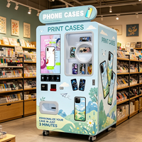 Máquina Expendedora de Impresión de Carcasas para Teléfonos Móviles, Máquina Expendedora de Impresión de Carcasas para Pequeños Negocios, Cruceros y Tiendas de Regalos