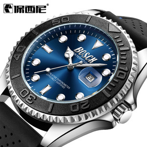 Bosck-<span class=keywords><strong>Reloj</strong></span> de pulsera de lujo para Hombre, accesorio masculino resistente al agua con <span class=keywords><strong>esfera</strong></span> grande luminosa, 8351 - Product Image 3