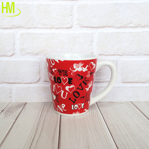 Taza de Cerámica Ecológica de Gran Capacidad, Libre de BPA y Resistente al Calor, con Diseño para Café y Té del Día de San Valentín - Product Image 3
