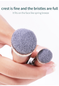 Portable Soft Facial Makeup Brush Custom Logo Concealer Face Beauty Tool - Product Image 6
