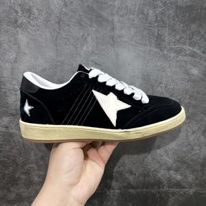 Baskets de luxe de haute qualité grande taille, respirantes, à design délavé, style étoile, plates, pour l'extérieur, rehaussantes, pour la marche - Product Image 3