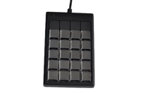 LIF MKB20U Mini Business Cherry MX Teclado Interfaz USB digital Teclado mecánico Teclado numérico de 20 teclas para sistemas POS