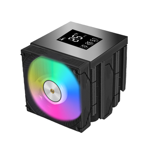 Refroidisseur de processeur double tour Wanmsile avec 6 caloducs, ventilateur ARGB et PWM de 130 mm - Compatible avec <span class=keywords><strong>Intel</strong></span> LGA <span class=keywords><strong>1700</strong></span>/<span class=keywords><strong>1200</strong></span>/115X et AMD AM5/AM4/X99 - Product Image 4