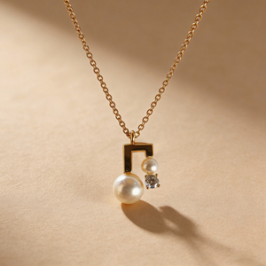 CUSTOM <b>SILVER</b> 10K/14K GOLD PLATED <b>SOLID</b> GOLD LAB GROWN DIAMOND ZICON ENGAGEMENT CLUSTER <b>NECKLACE</b> UNISEX CUTE ANNIVERSARY PARTY - Product Image 2