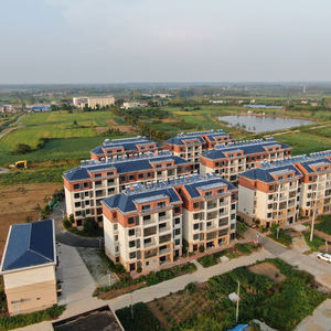 Kostengünstige Moderne Quadratische Villa-Dachziegel Wasserdichte Farbbeschichtete Terrakotta-Keramik-Dachziegel Feuerfest Windbeständig - Product Image 2