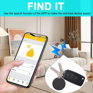 Zmaker GPS không dây thông minh <span class=keywords><strong>Tracker</strong></span> Finder nhỏ chống mất thiết bị định vị Apple <span class=keywords><strong>Android</strong></span> với Keychain cho vật nuôi <span class=keywords><strong>Tracker</strong></span> tag - Product Image 4