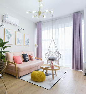 เก้าอี้แขวนแบบมาคราเม่ Despacito ทำจากเชือกฝ้าย เก้าอี้สวิงแบบแขวน Unjale Circle Swing <span class=keywords><strong>Jula</strong></span> - Product Image 5