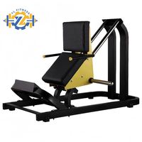 YL-3002 Appareil de musculation commercial Gymleco Hack Squat réglable style Cybex Yanre 8208 Hack Squat Leg Press pour salle de sport