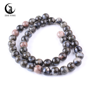 Perles de <span class=keywords><strong>glaucophane</strong></span> en pierre naturelle Zhe Ying 6/8/10mm - Product Image 2