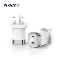 Chargeur rapide GaN PD 35W double port PPS OTP pour iPhone 15 Pro, design compact, adaptateur secteur universel pour usage au bureau