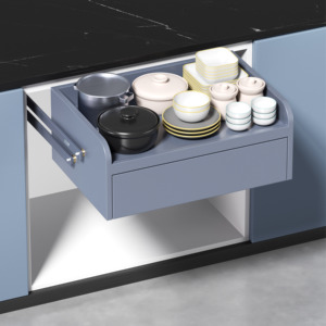 Gabinete Inferior Inteligente con Almacenamiento Extensible para la Cocina TSD - Product Image 6