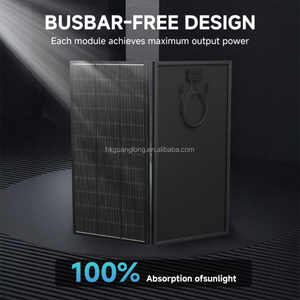 Panel Solar Bifacial de Alto Rendimiento, Totalmente Negro, 23% de Eficiencia, 680W, Vidrio Templado Antirreflejos para Uso Doméstico - Product Image 1
