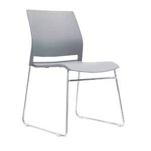 Silla Elevadora Moderna y Minimalista, Apilable, de Plástico, para Conferencias, Capacitación y Visitas Comerciales - Product Image 4