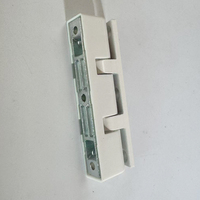 Charnière de fixation en alliage de zinc blanc de 90 mm, style ancien européen, pour fenêtres à battants en PVC