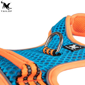 テールアップスポーツスタイルソフトハーネス犬用通気性安全メッシュ反射性クイックリリース機能ネックパディングネバーチョーク - Product Image 3