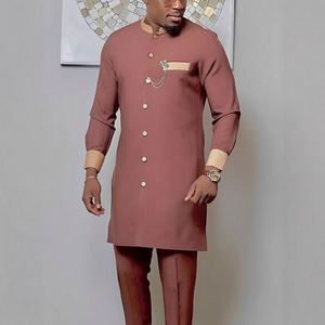 Completo da <span class=keywords><strong>Uomo</strong></span> Traspirante <span class=keywords><strong>in</strong></span> Poliestere/<span class=keywords><strong>Cotone</strong></span> Tinto <span class=keywords><strong>in</strong></span> Capo, a Maniche Lunghe, Stile Europeo Americano Africano, per Commercio Transfrontaliero - Product Image 2