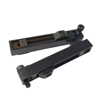Serrure à loquet USA avec barre de déflecteur externe, longueur totale 190 mm, KU12200 KU11140