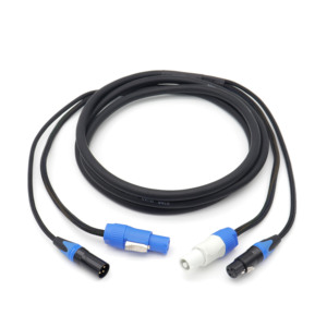 Cable Combinado Powercon DMX de 3 Pines, Macho a Hembra, para Iluminación de Escenario - Product Image 5