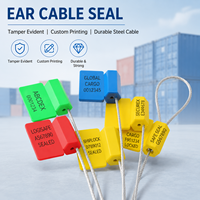 Sello de Seguridad para Cables ST-CS-ZP, Código Único para Envío Intermodal de Mercancías, Suministro de Fábrica