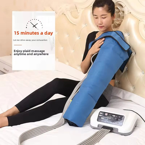 New Style <b>Air</b> Pressure Leg Foot Massager Adjustable Size Timing Control High Quality Compression <b>Boots</b> Rapid Recovery Massage - Product Image 3