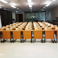 Meubles scolaires, bureau et chaise en bois pour étudiants, chaise d'étude pour étudiants aux Philippines avec table
