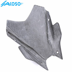 AKOSO 100% 3K fibre de carbone moto avant déflecteurs d'air pare-brise pare-brise pour <span class=keywords><strong>Yamaha</strong></span> <span class=keywords><strong>MT09</strong></span> FZ09 2021 2022 <span class=keywords><strong>2023</strong></span> 2024 - Product Image 5