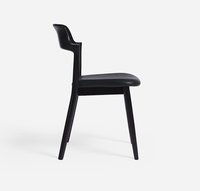 Chaise de salle à manger sans bras moderne de luxe nordique de qualité supérieure avec chaise de salon de restaurant en bois de frêne bureau à domicile