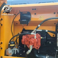 En stock, excavatrice sur chenilles Hyundai HX220HD d'occasion, 22 tonnes, excavatrice hydraulique pour travaux de terrassement et construction d'infrastructure
