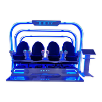 Simulateur de cinéma VR 9D JoyGravity pour 4 joueurs, casque de jeu VR pour parc d'attractions