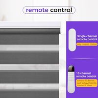 Stores zébrés motorisés en gros, ignifuges, imperméables, sur mesure, directement de l'usine OEM