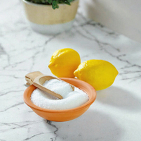Acide citrique monohydraté de qualité alimentaire, pureté 99%, régulateur d'acidité, prix usine, qualité supérieure, OEM