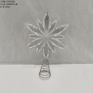 <b>Christmas</b> <b>Tree</b> <b>Top</b> Sparkle Stars Hang Xmas Decoration Treetop Topper Supplies <b>Christmas</b> <b>Tree</b> Decor - Product Image 3