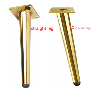 طاولة معدنية عصرية من النحاس الأصفر في العصور الوسطى أرجل - Product Image 4